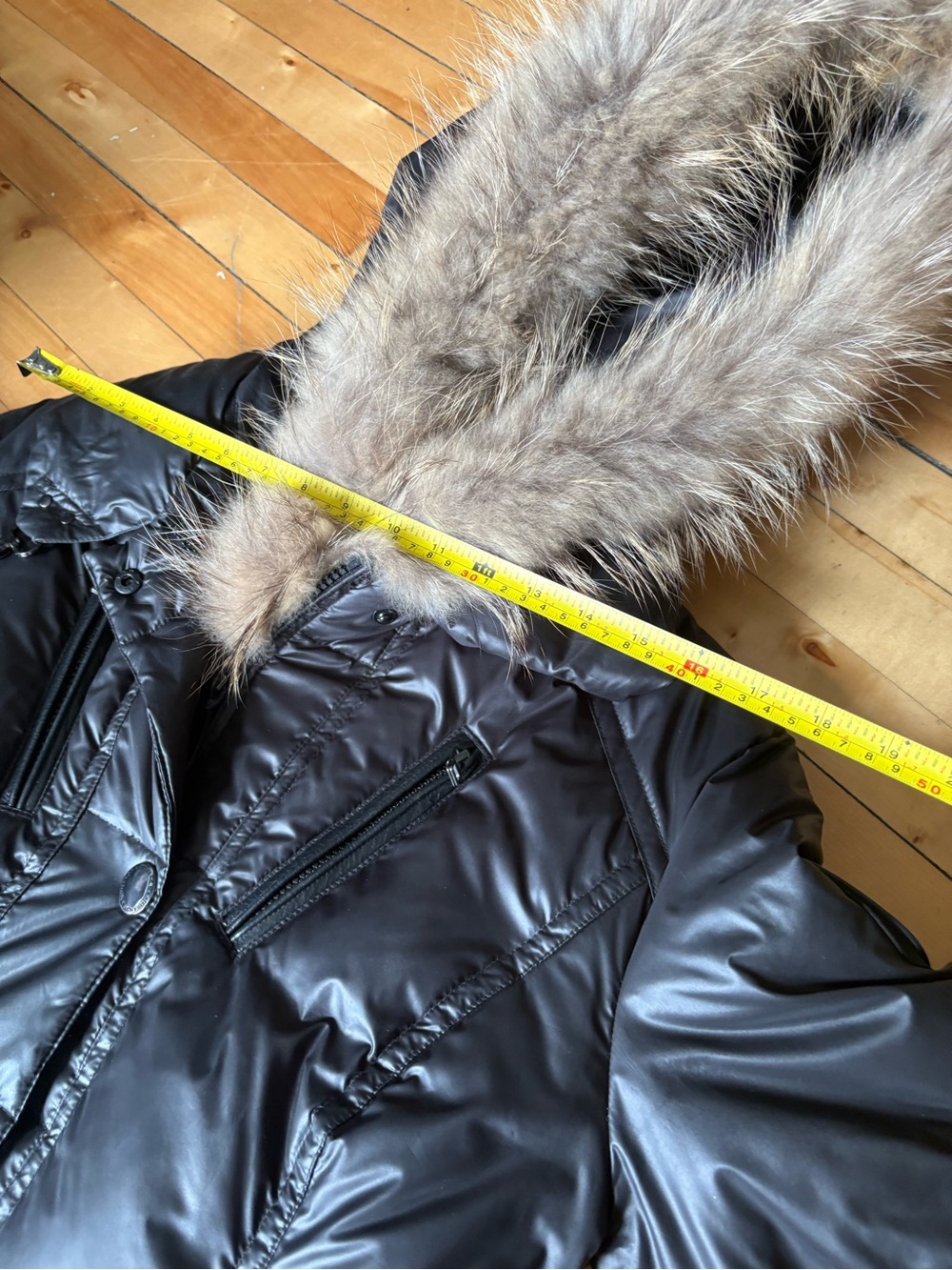 Rudsak Atelier Noir Sz XL Puffer Down Filled Black Winter Coat - Picture 12 of 16